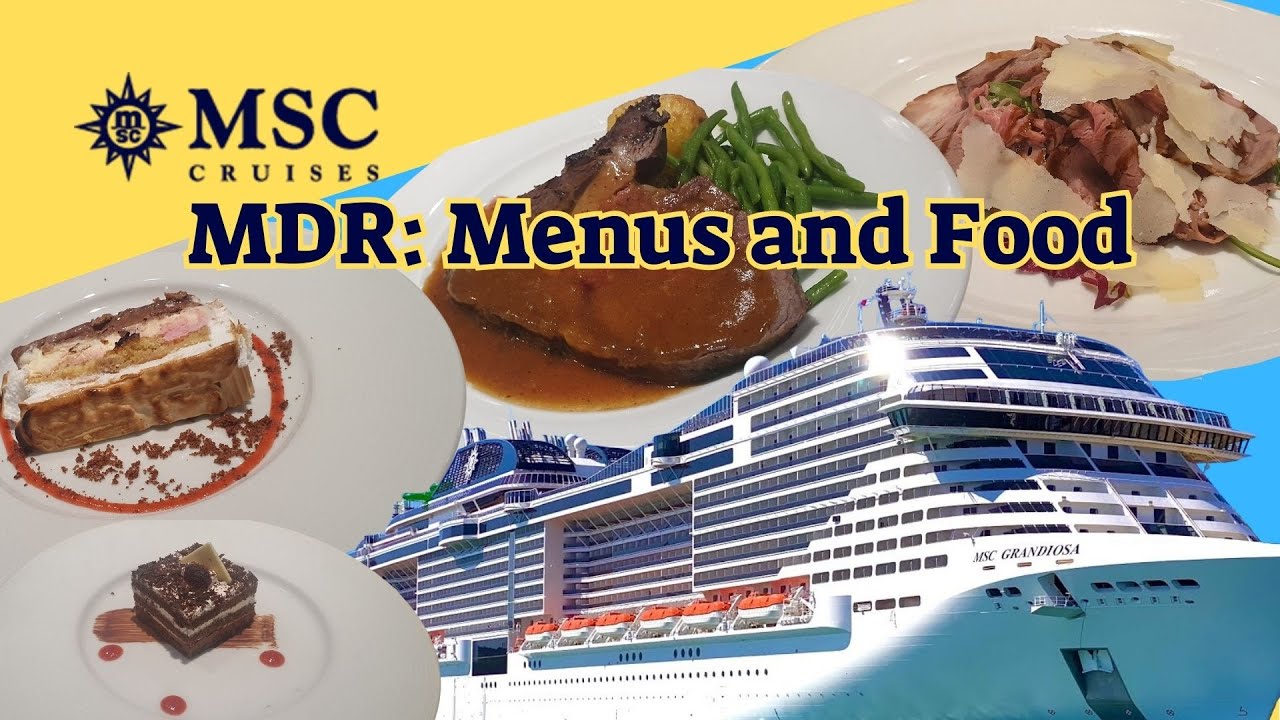 How is the food on a MSC cruise?