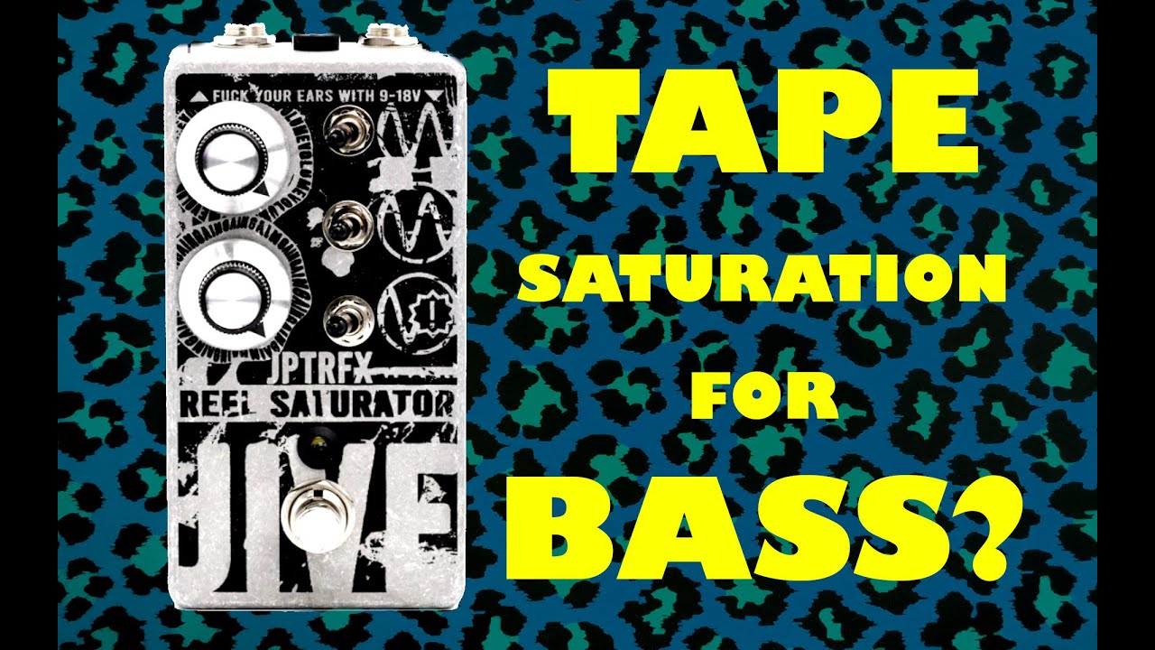JPTR FX : JIVE - Saturation, Boost, Overdrive | Bass / Bass VI | theoandhispedals