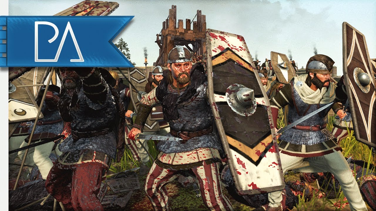 CHAD BARBARIAN BOIZ LEAD THE CHARGE - 3v2 Siege | Total War: Rome 2