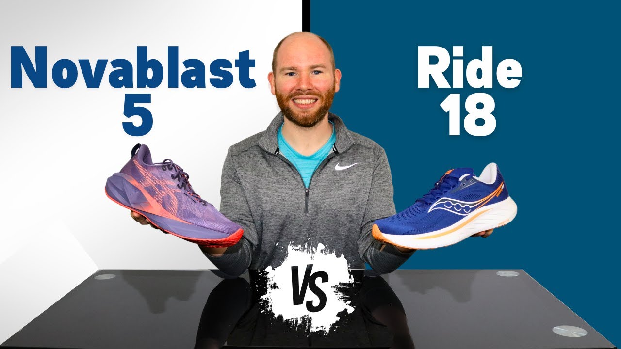 Saucony Ride 18 vs Asics Novablast 5 by a Foot Specialist