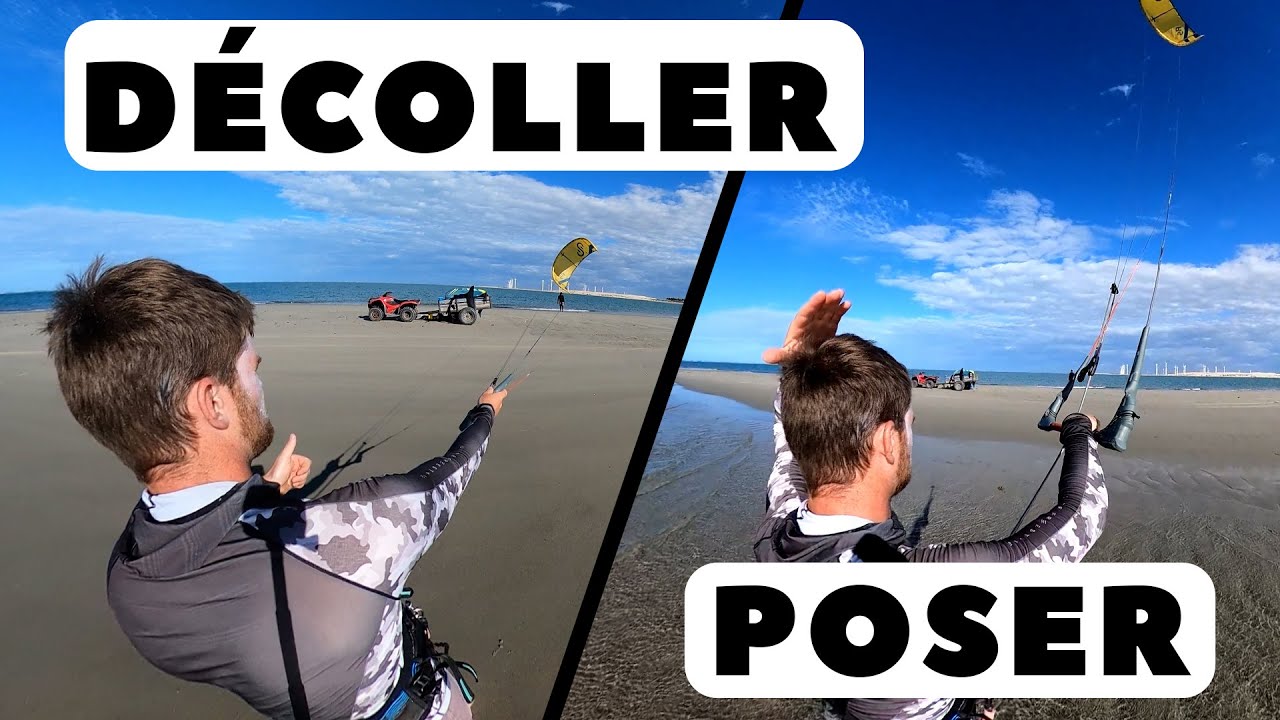Décoller et poser sans stress en kitesurf