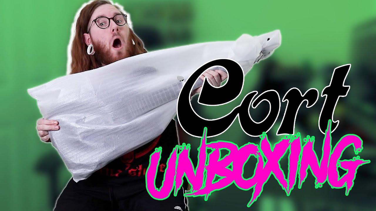 Cort X500 Menace 2021 Guitar Unboxing - Jamie Slays