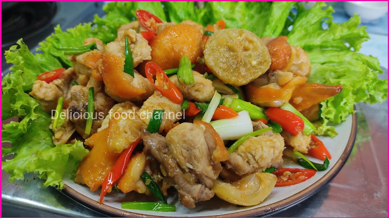 របៀបឆាមាន់ង៉ាំង៉ូវ អូសរំលងមិនបានទេម្ហូបនេះឆ្ងាញ់ណាស់ Delicious food channel,@ម្ហូបឆ្ងាញ់