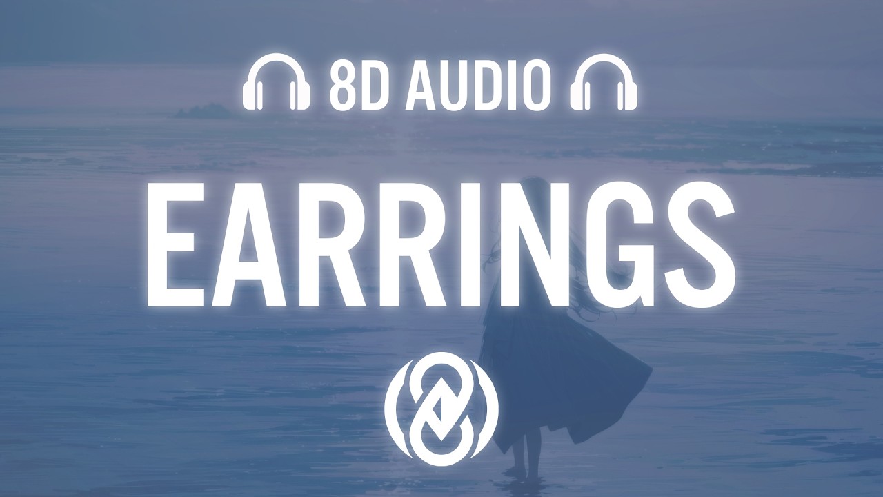 Earrings -  Malcolm Todd  (Lyrics) | 8D Audio 🎧