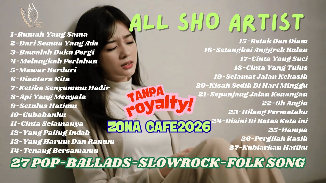 #ZONACAFE2026 - TANPA ROYALTY - FULL POP BALLADS COUNTRY SLOWROCK FOLKSONG - Teman Perjalanan/Kerja