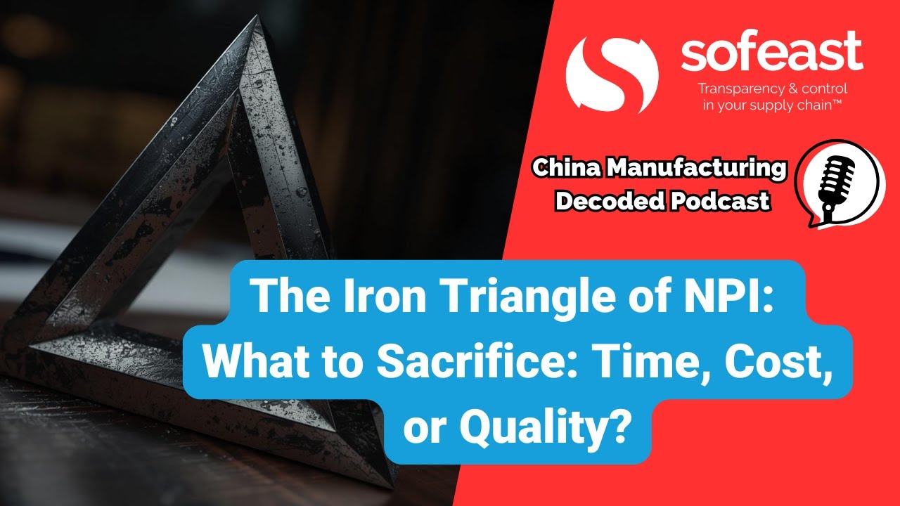The Iron Triangle of NPI: What to Sacrifice: Time, Cost or Quality?