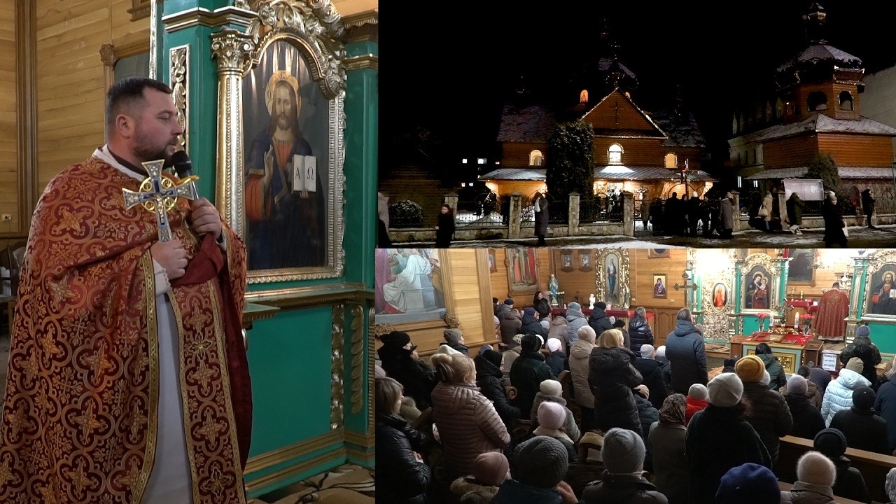 Хресна Дорога в Церкві Чесного Хреста у Надвірній
