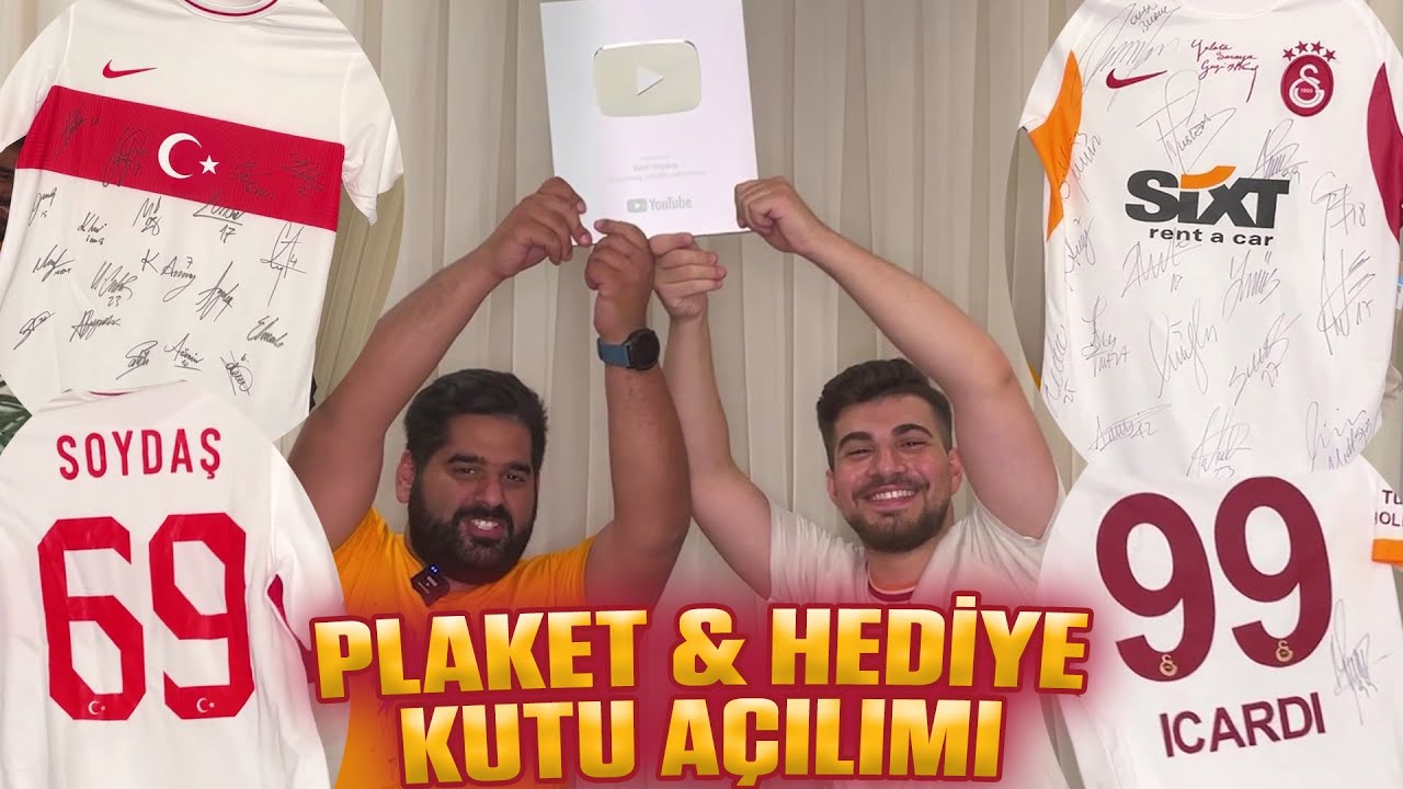 100 BİN ABONE PLAKETİ ! İMZALI İCARDİ FORMASI GELDİ | Kutu Açılımı