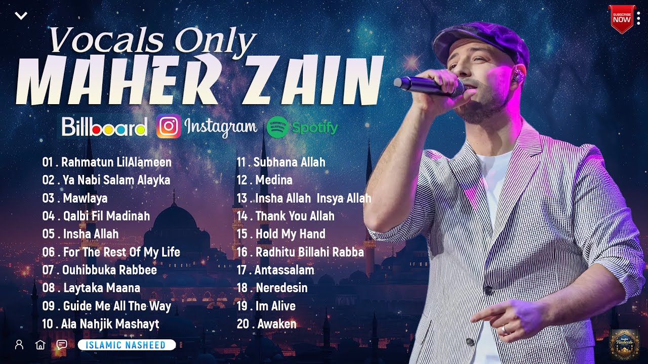 Top Arabic Songs 2025 ⭐ Maher Zain ⭐ أفضل أغاني ماهر زين