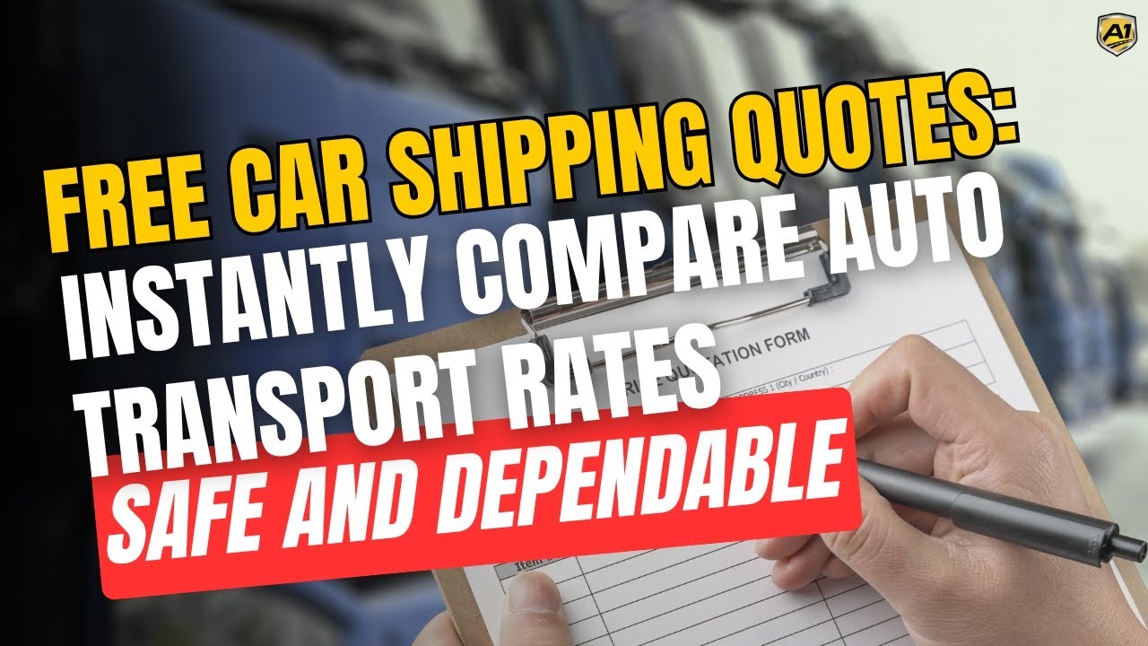Free Car Shipping Quotes: Instantly Compare Auto Transport Rates | A-1 Auto Transport