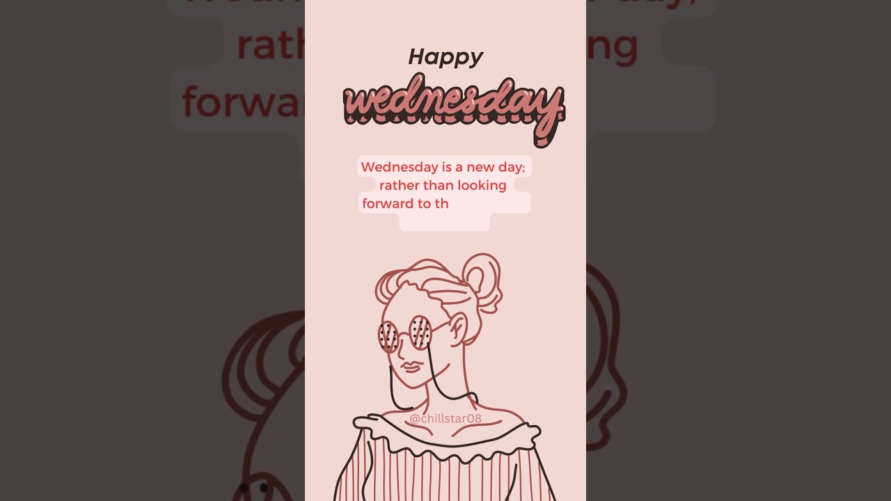 Wednesday Blessing: Motivation and Positivity🌟Good Morning Happy Wednesday#Wednesday#status#blessing