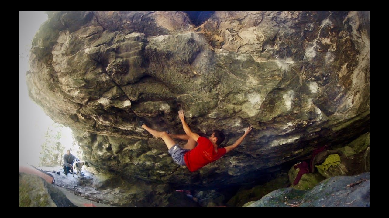 E-X (Block Underground Paradise) (7c) - Fionnay, Switzerland