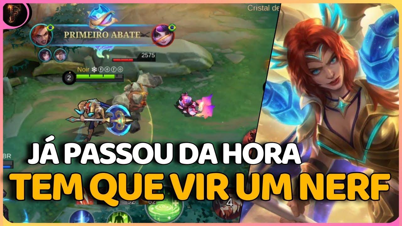 SEU NOME HILDA, SOBRENOME IGNORÂNCIA PURA!!- HILDA GAMEPLAY | Mobile Legends