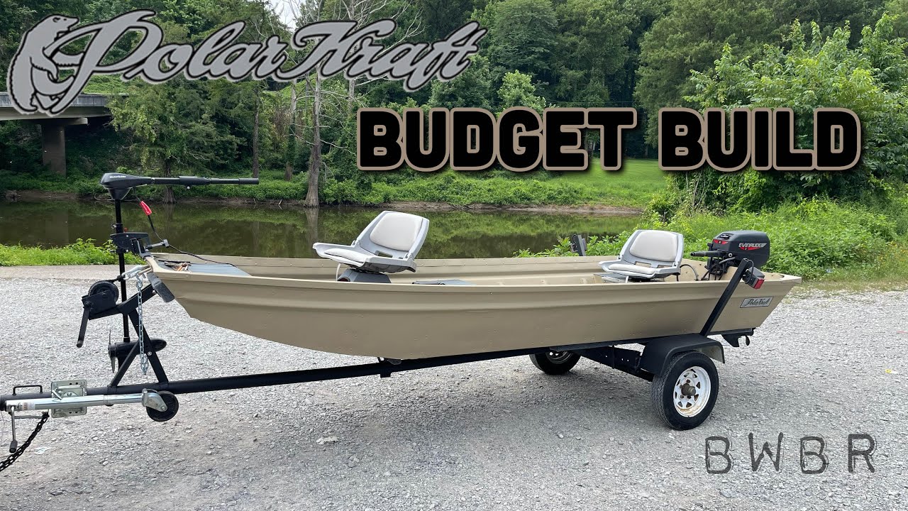 1436 Polar Kraft Jon Boat  Budget Build