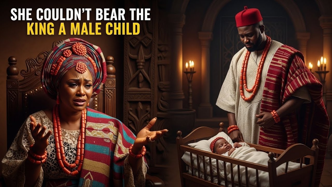 She Couldn’t Bear the King a Male Child — What Happened Next Will Shock You.#africanfolktale #tales