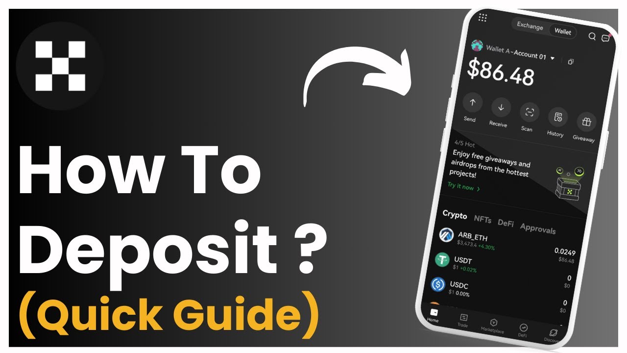 Okx How To Deposit !