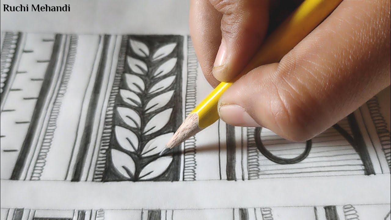 Mehandi Classes - 13 | Starting Mehandi Design For Beginners | Ruchi Mehandi 2021