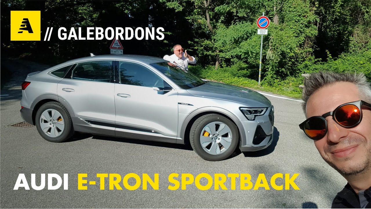 Audi e-tron Sportback | Più autonomia, con gli specchietti virtuali