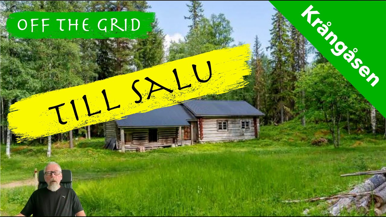 Off grid stuga till salu p&aring; Kr&aring;ng&aring;sen