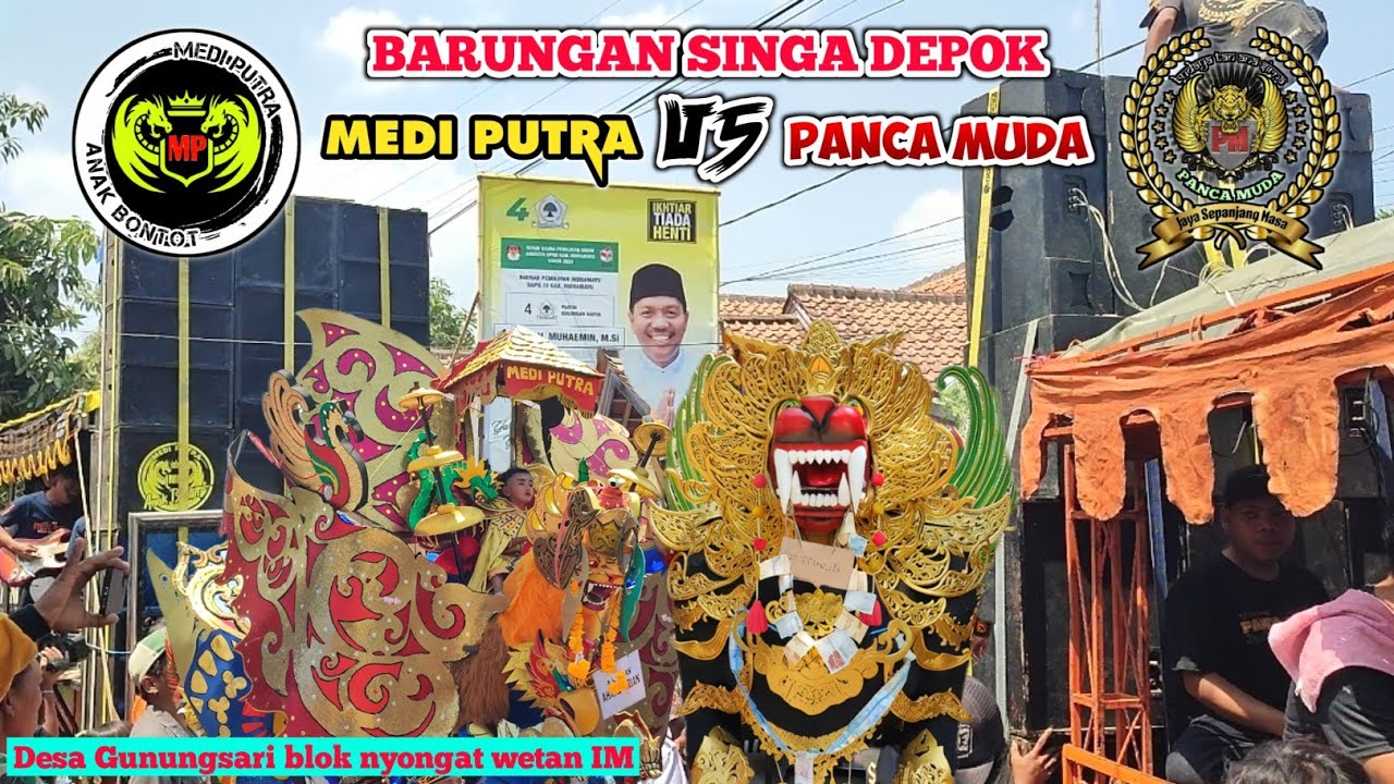 Bentrok Singa Depok‼️PANCA MUDA VS MEDI PUTRA‼️ABANG RONI‼️Gunungsari Sukagumiwang‼️13 Sept 2023