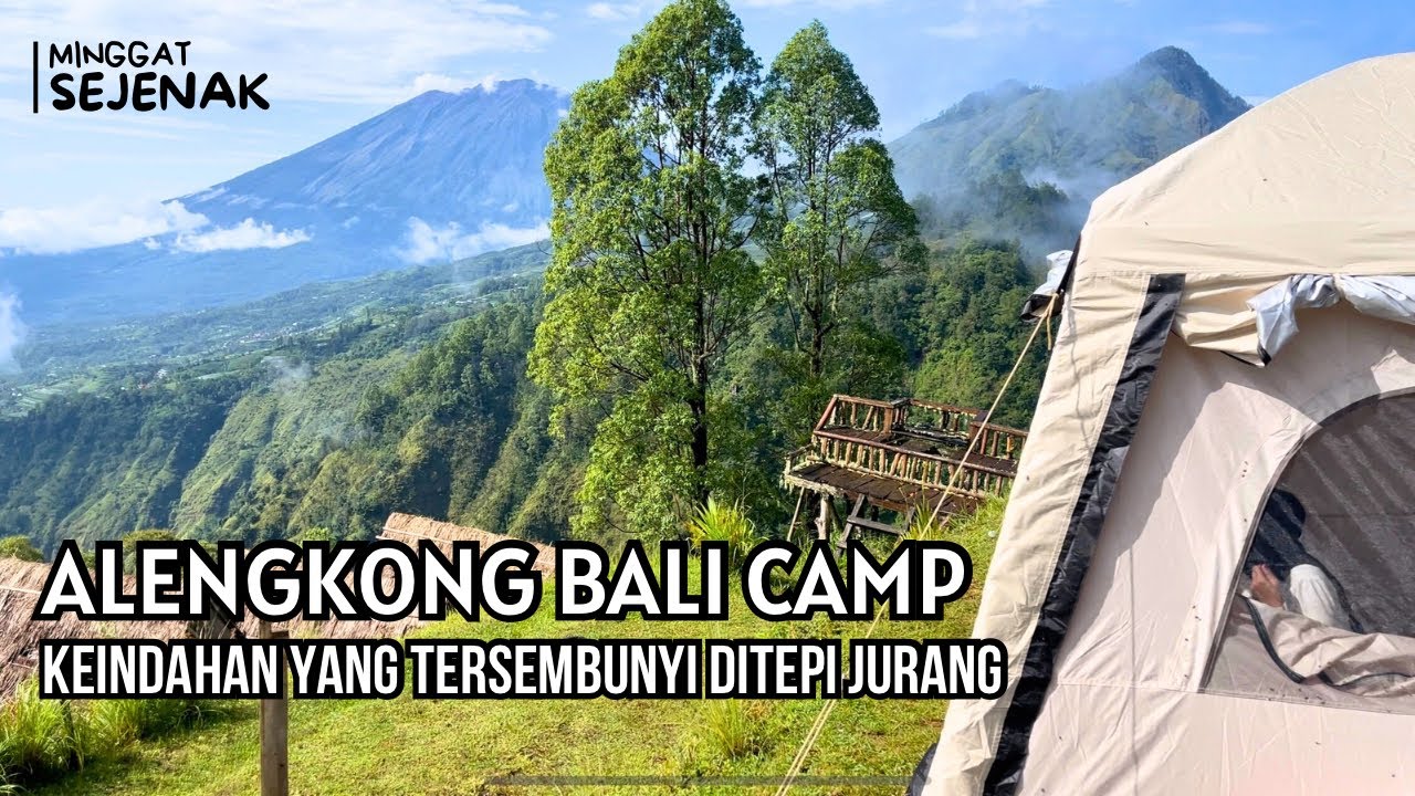 JALUR CAMPING TER EKSTRIM YG PERNAH KAMI LEWATI SAMPAI BAN MOBIL KITA SLIP!! | ALENGKONG BALI CAMP