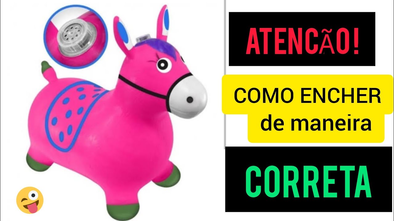 Como encher cavalinho upa upa