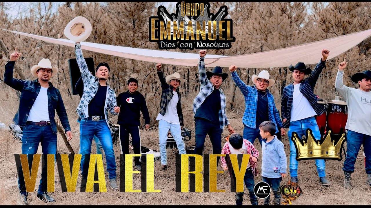 VIVA EL REY 👑 👑 GRUPO EMMANUEL DE MICHOACÁN Huapangos merequetengue cristianos (VIDEOCLIP) 2023