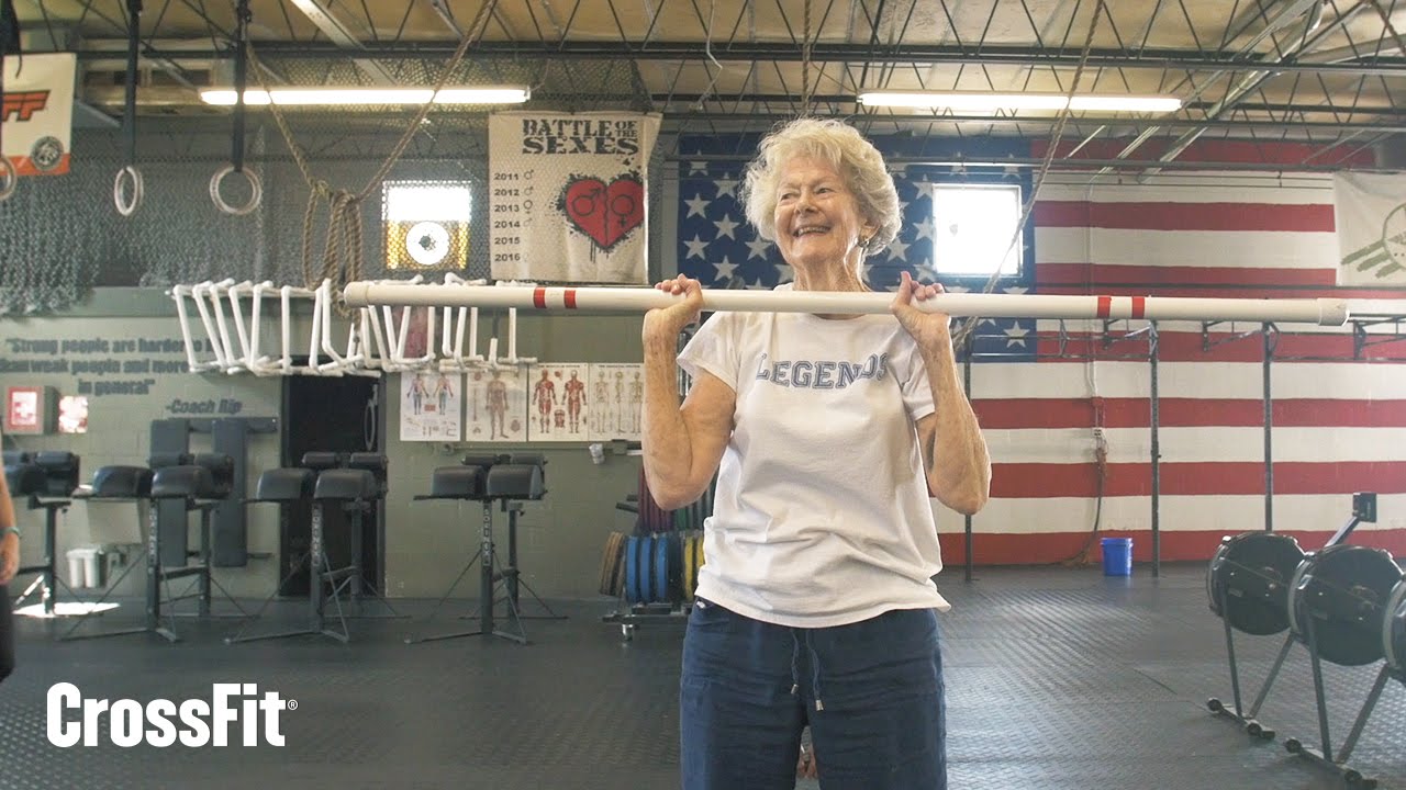 70+ class at CrossFit Rebels