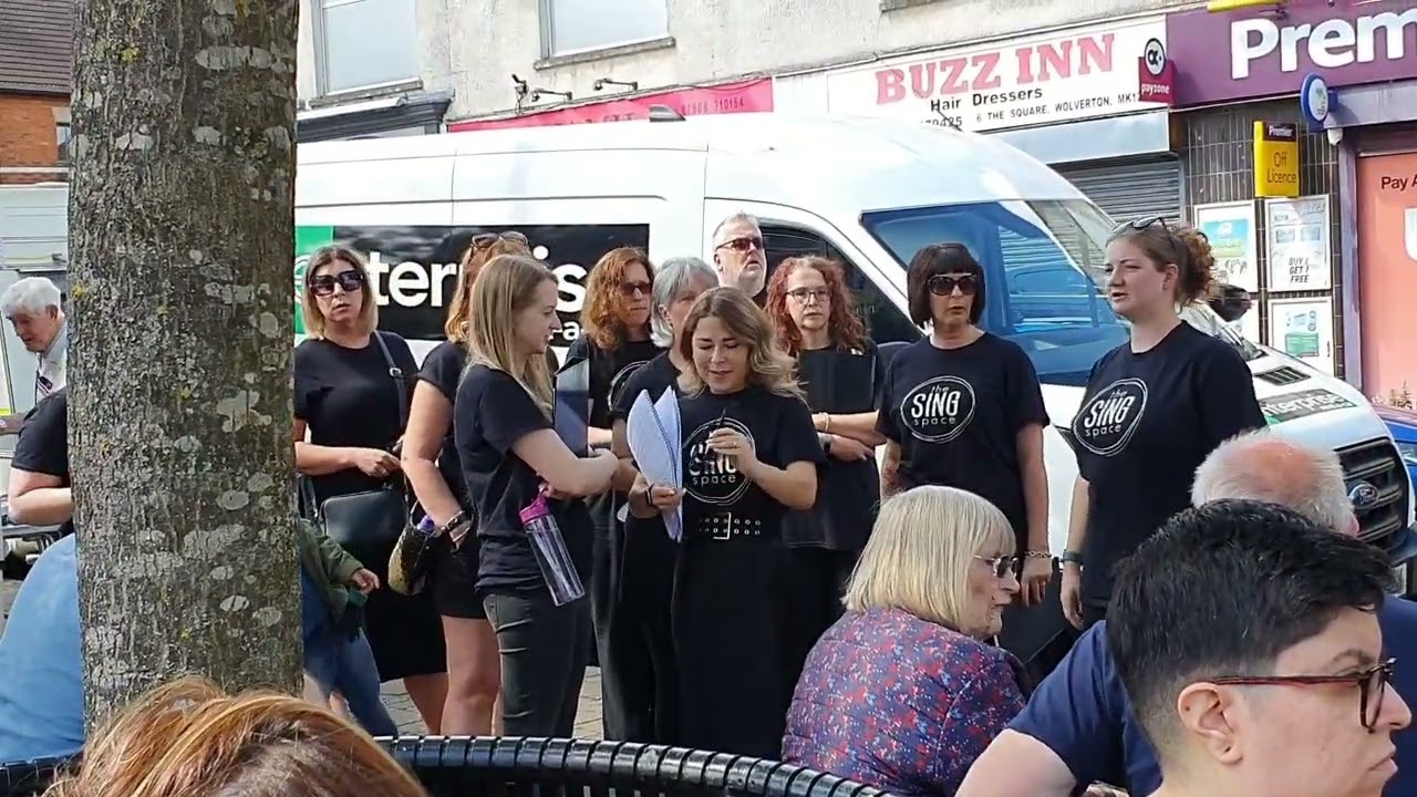 Street market in #wolverton today guys in #miltonkeynes 14/7/2024