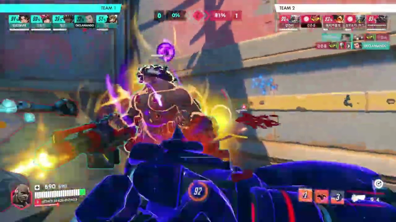 [26.03.17] NEWJUNKCITY fOx DOOMFIST POV (둠연습)