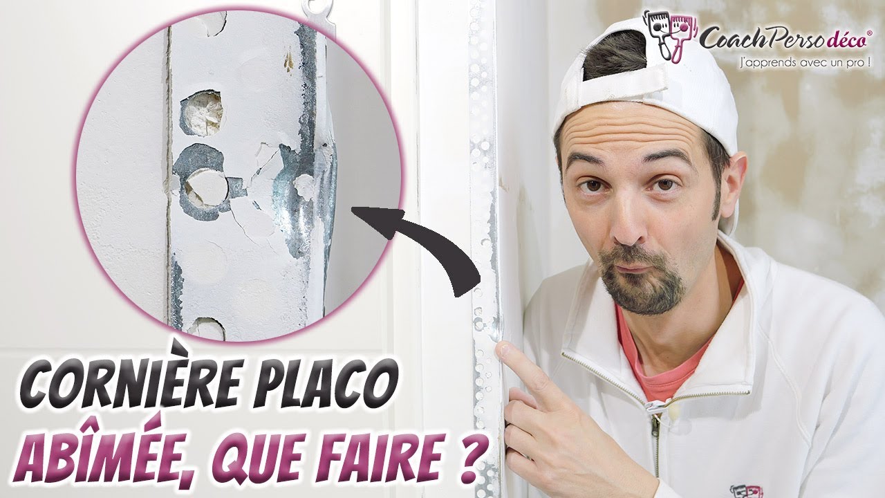 Remplacer Une Cornière D'angle Alvéolaire (placo) Abîmée