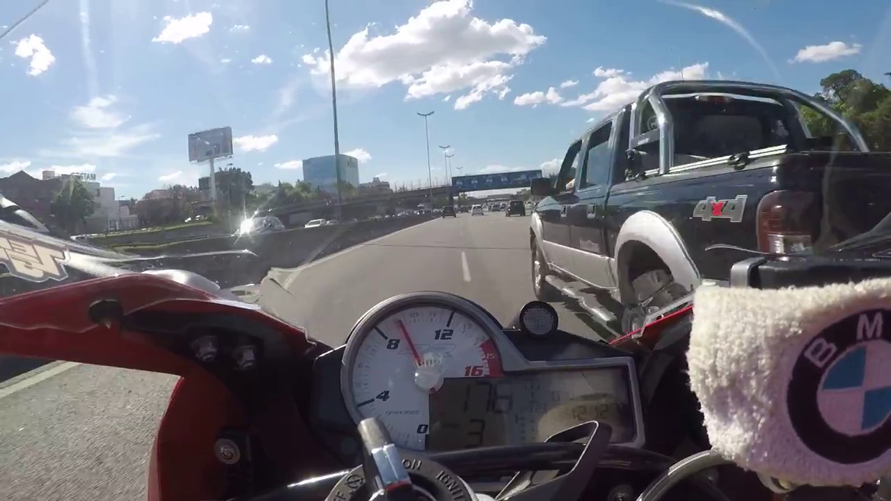 BMW S1000RR Gral Paz y Panamericana 290 km/h