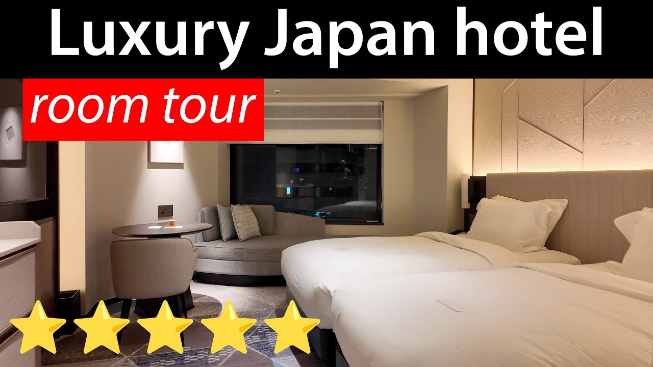 Japan LUXURY hotel room tour: ANA Intercontinental Tokyo review