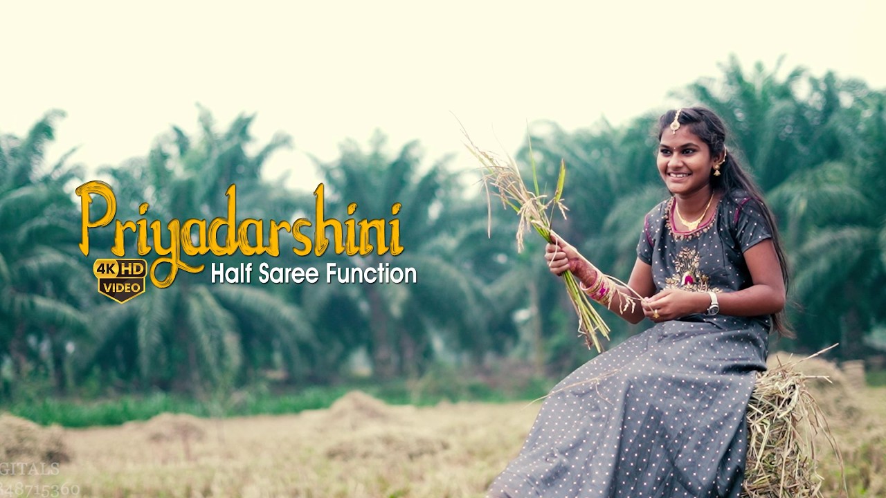 Priyadarshini  Half Saree Function songs
