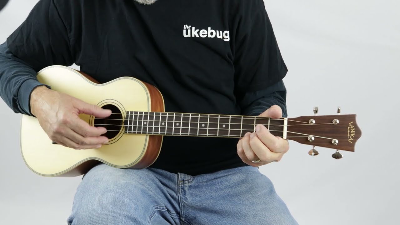 Lanikai SPST-B Solid Top Spruce & Morado Baritone Ukulele | The Ukebug