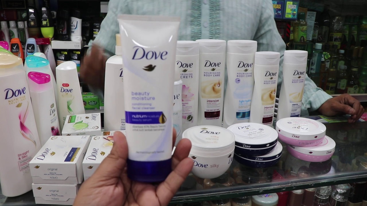 Цена косметической продукции Dove от 80 така