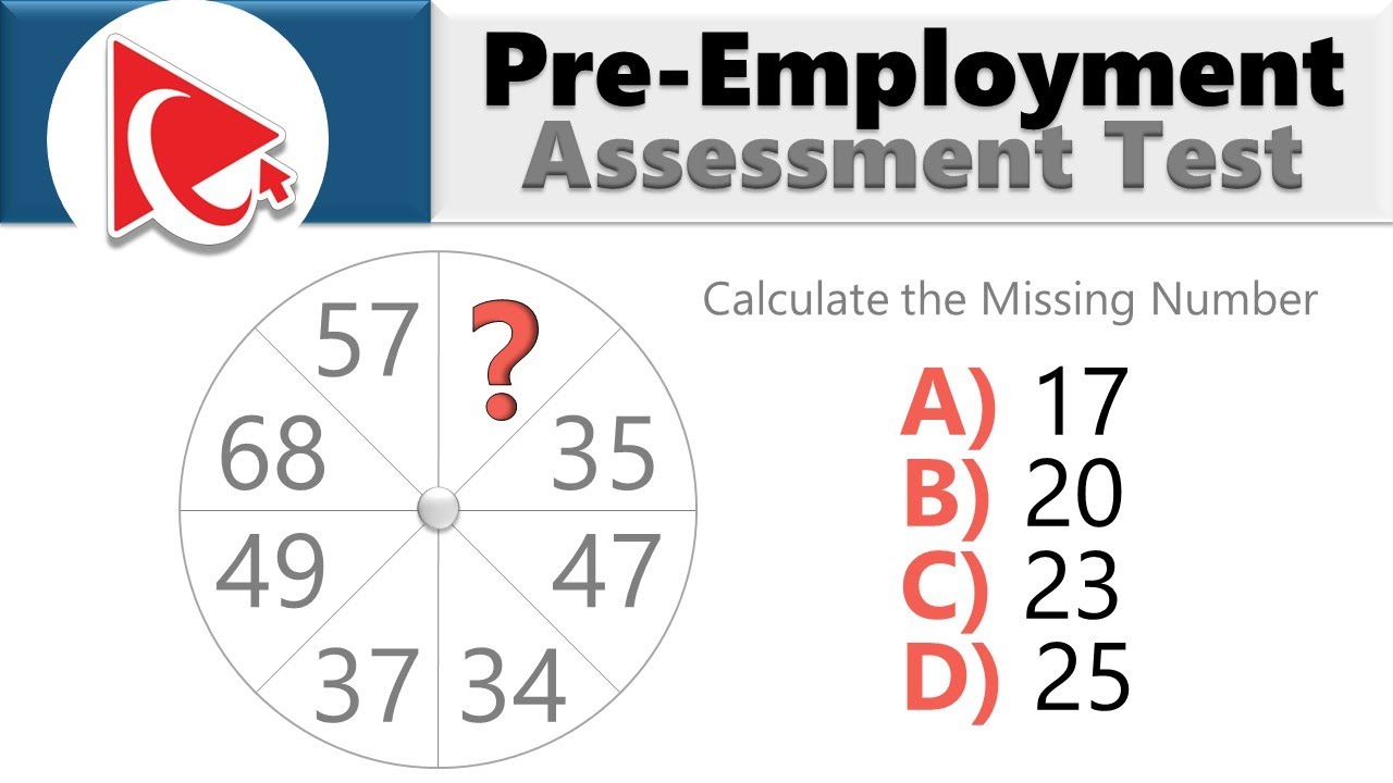 How to Pass Pre-Employment Cognitive Assessment Test: Questions with Answers & Solutions!