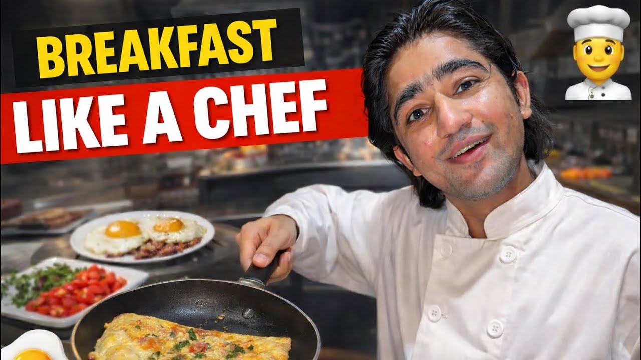 Я приготовила завтрак в мгновение ока 😄👨‍🍳