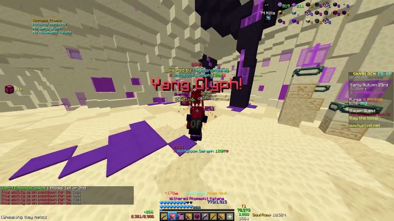 T4 Voidgloom (No Hyperion or Edrag) | Hypixel Skyblock