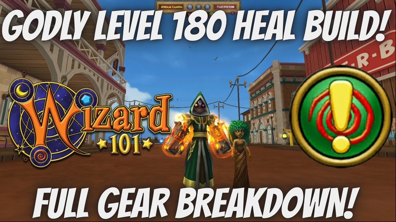 БОЖЕСТВЕННЫЙ БИЛД ДЛЯ ИСЦЕЛЕНИЯ ЖИЗНИ НА 180 ОЧКОВ! КОМПЛЕКТЫ СНАРЯЖЕНИЯ ОТ WIZARD101!