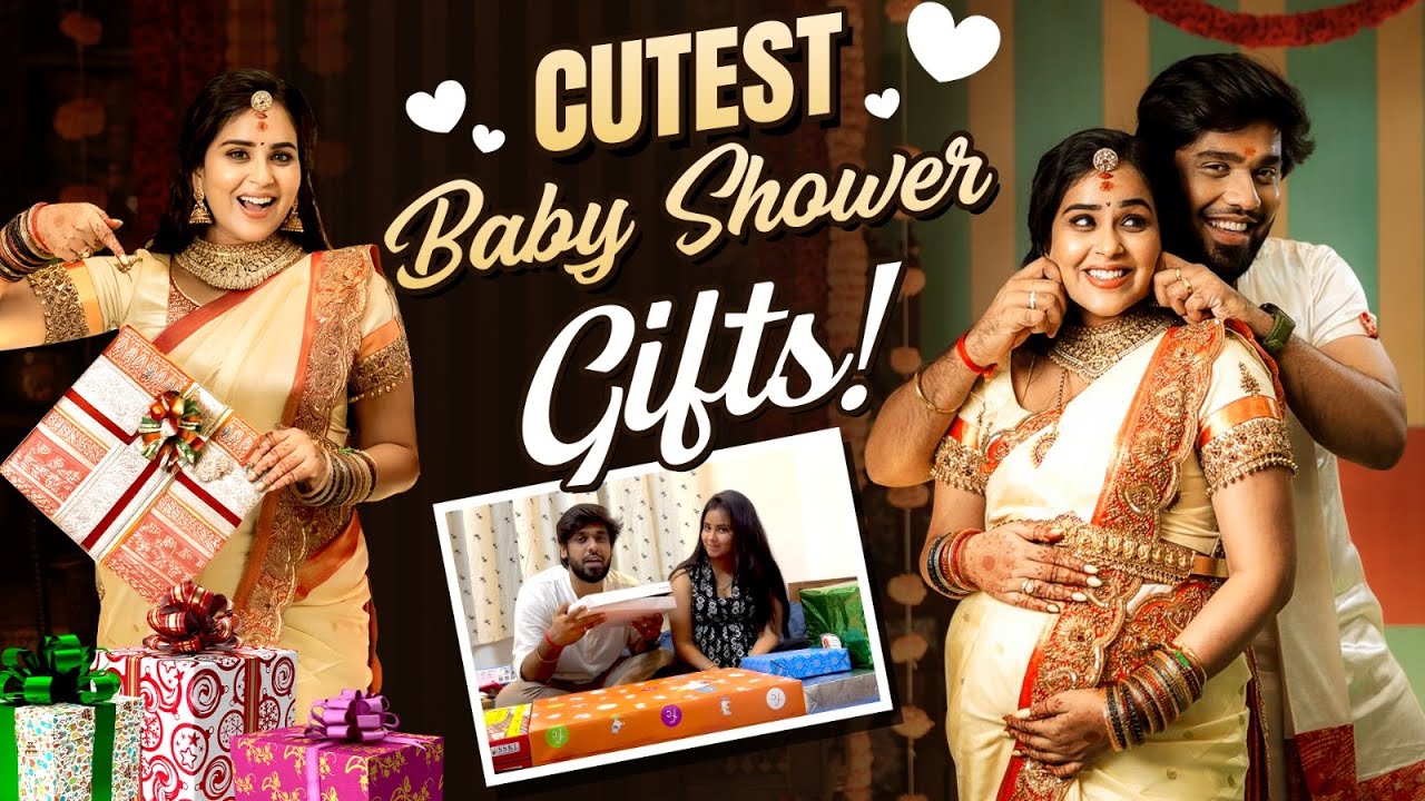 Aswath Kanmani's Baby Shower Gift | Unwrapping Joy & Precious Moments!