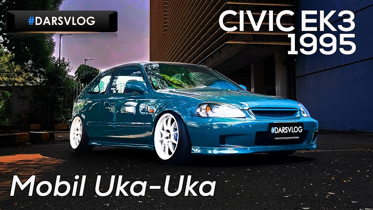 MODIFIKASI CELUP TAPI SPORTY - Honda Civic EK3 1995 ‼️ #DARSVLOG