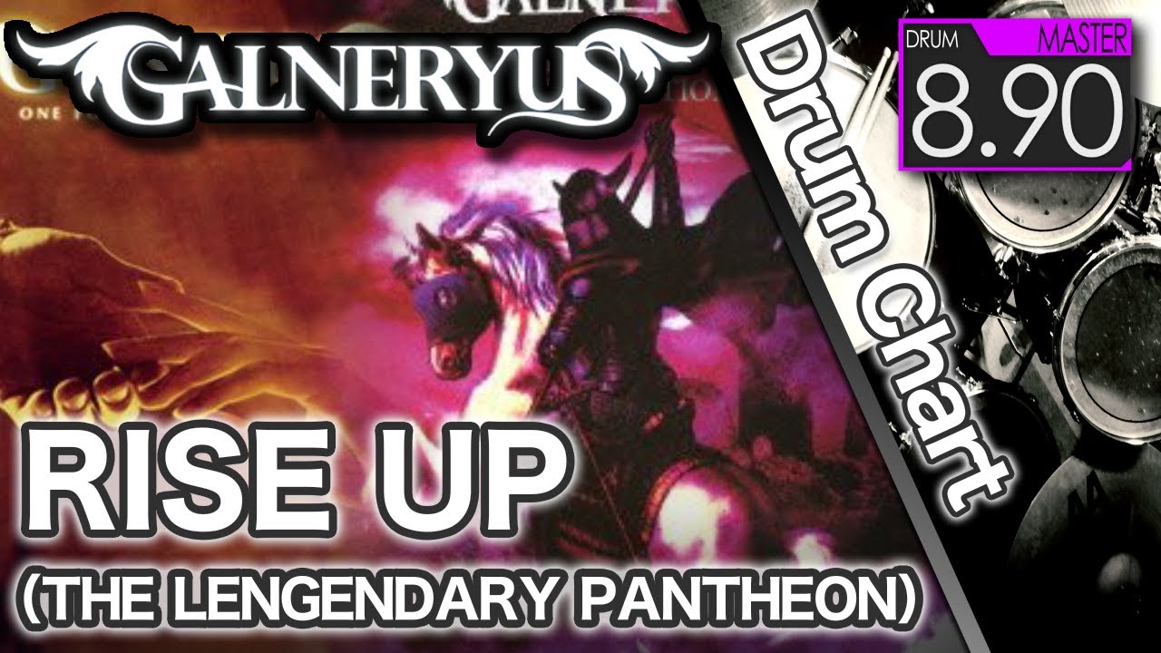 RISE UP (NEW LEGEND) - GALNERYUS【Drum Chart】