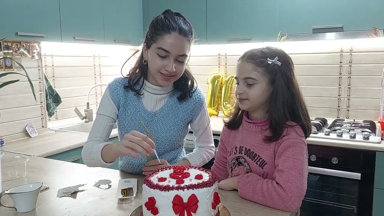 ანას 14 წლის იუბილე. ako and princesses აკო და პრინცესები