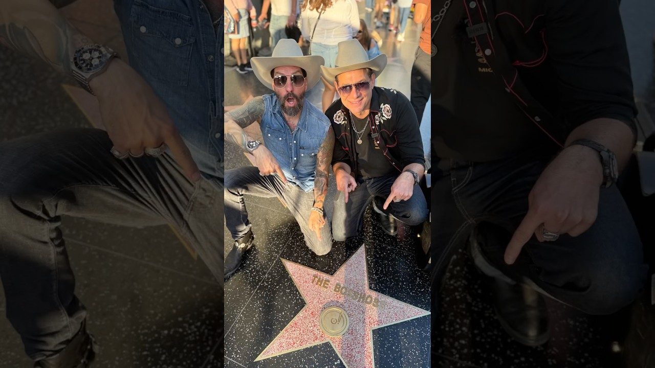 Kann nicht jede Band behaupten&hellip; 👀⭐️🤠#fyp #band #thebosshoss #viral #hollywood #walkoffame