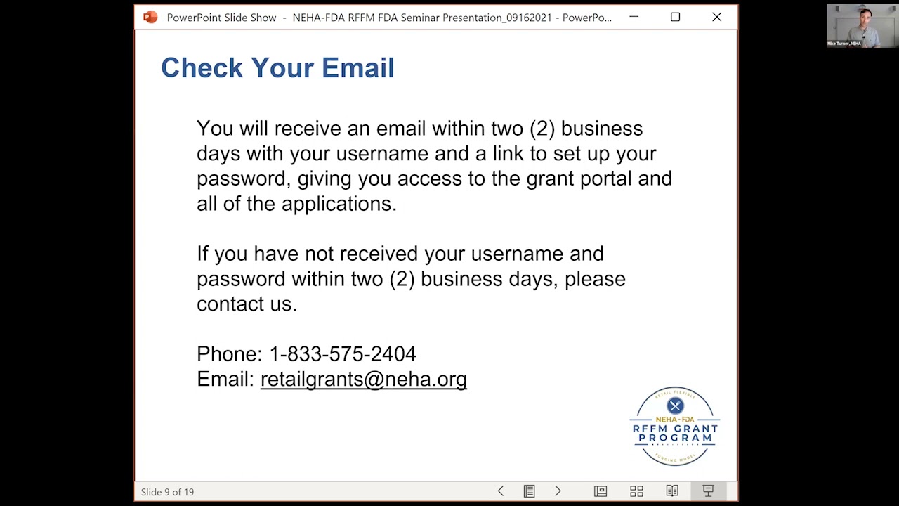 Submitting a Grant Application