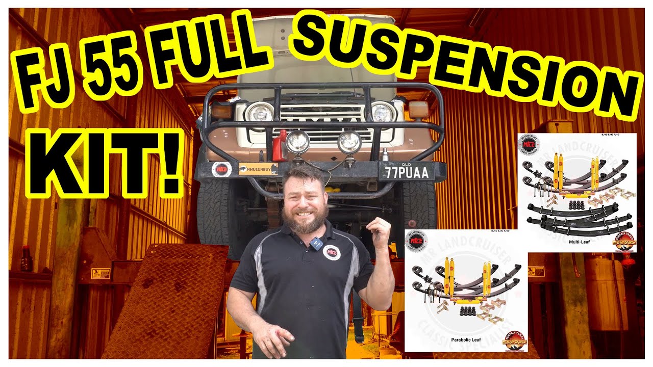 How to Custom fit FJ55 Landcruisers with Suspension.