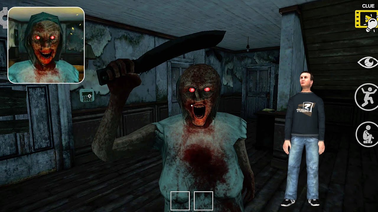 Granma Horror | Multiplayer Full Gameplay