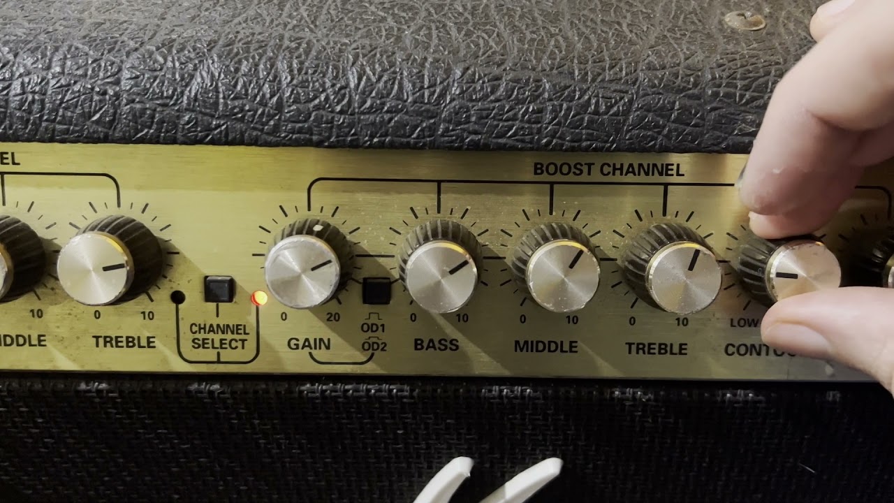 Marshall Valvestate 8080 High Gain Demo (same circuit as 8100)