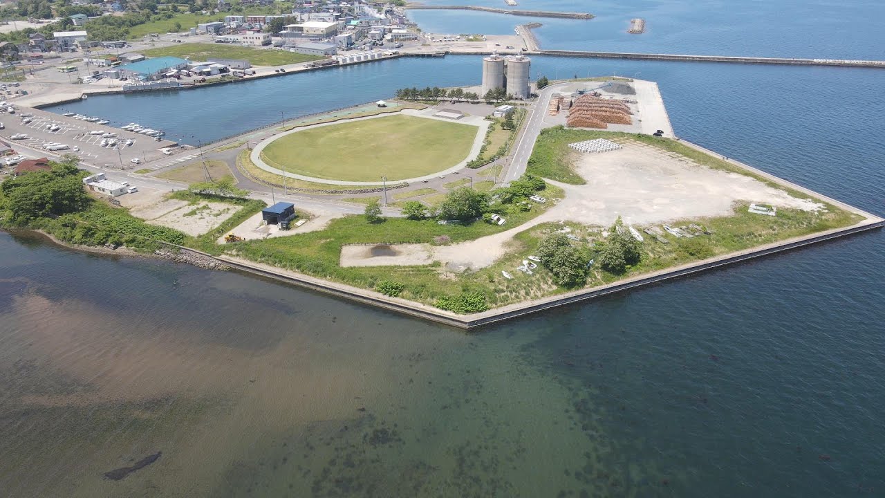青森県野辺地町　野辺地漁港で空撮！